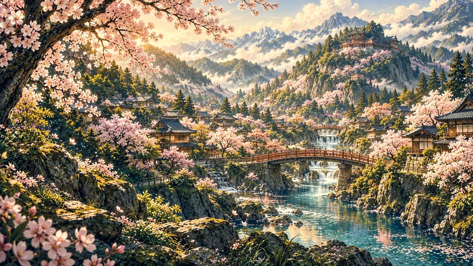 Illustration of Blossom Valley