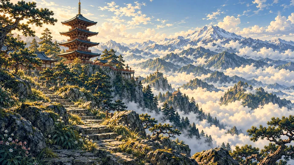 高嶺のイラスト