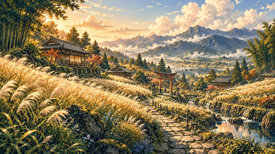 Illustration of Silvergrass Fields