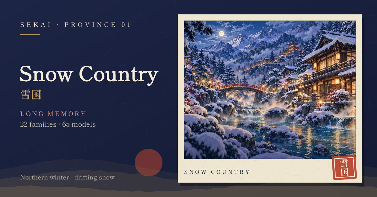 Share card for Snow Country